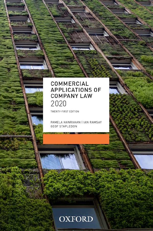 Commercial Applications of Company Law 2020 (21st Edition)